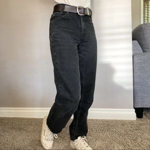 vintage black levi’s jeans